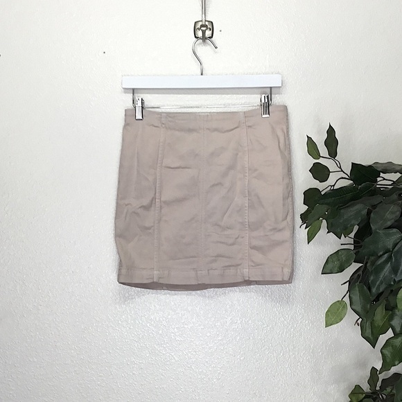 Free People Tan Skirt - Picture 1 of 6